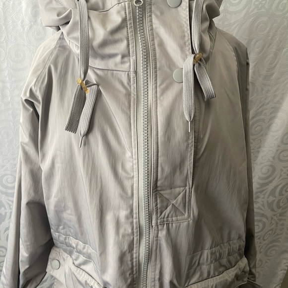 Stella McCartney for Adidas parka. Silver/Gray. 32/S - Picture 6 of 13